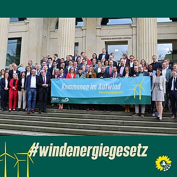 Rot-Grün hat heute im Landtagsplenum das Windenergiegesetz beschlossen! Mehr zum Gesetz findet ihr auf unserer Homepage...